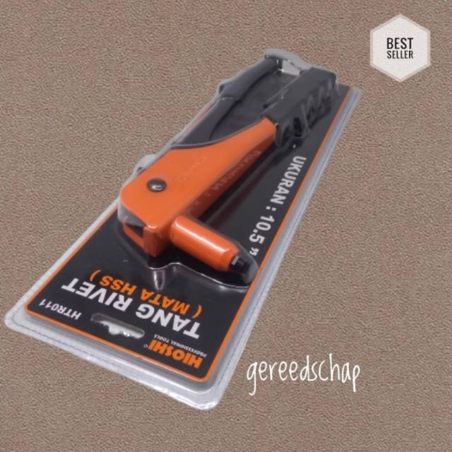 Tang Rivet Hioshi 10,5" | Tang Rivet Mata HSS