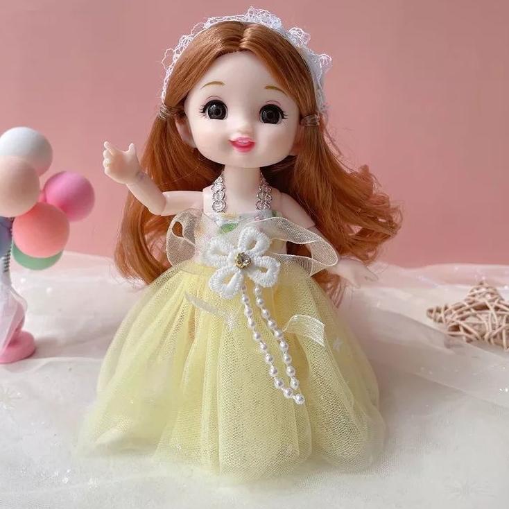 Promo Terheboh New Boneka BJD Tertawa Cantik Full Aksesoris Mewah Rambut Super Panjang