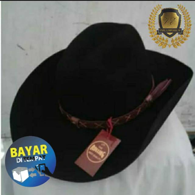 Topi marlboro hitam asli Bahan Wool  laken import