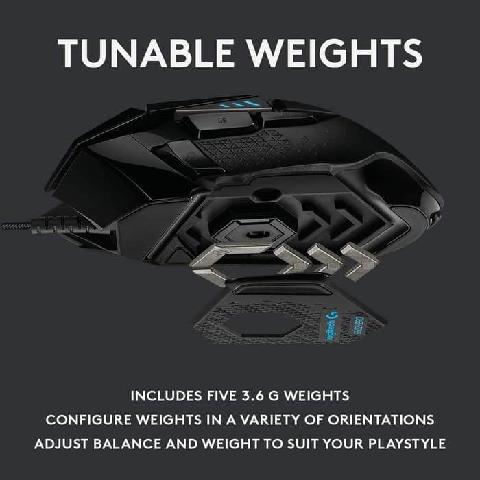 Logitech G502 Hero 16k High Performance Gaming Mouse