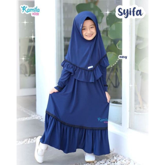 GAMIS ANAK PEREMPUAN SYIFA BY KAMILA KIDS