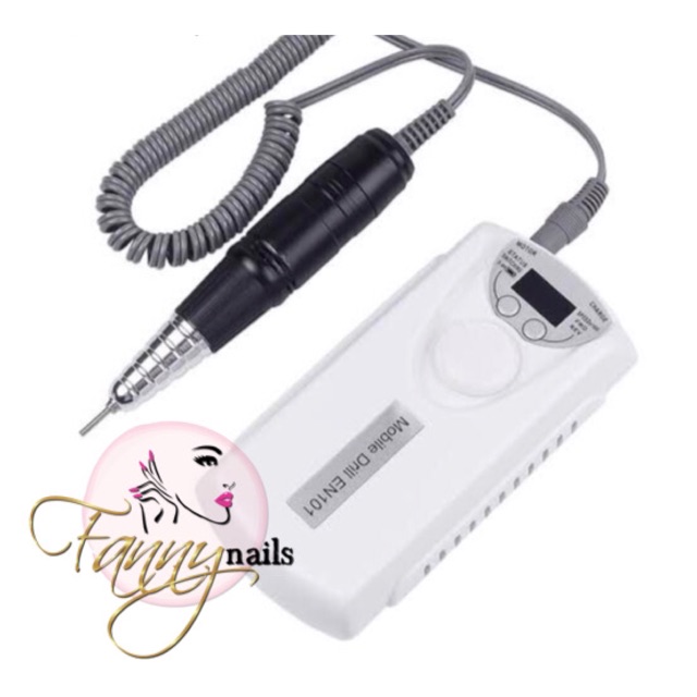 MESIN KIKIR KUKU PORTABEL NAIL DRILL MANICURE RUSSIAN Alat Kikir Kuku Elektrik  Portable Rechargeable Nail Drill Polisher Grinding Untuk Manicure / Nail Art