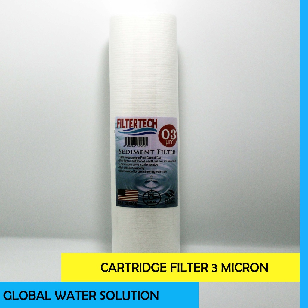 cartridge filter 10 inch 3 micron   filter air
