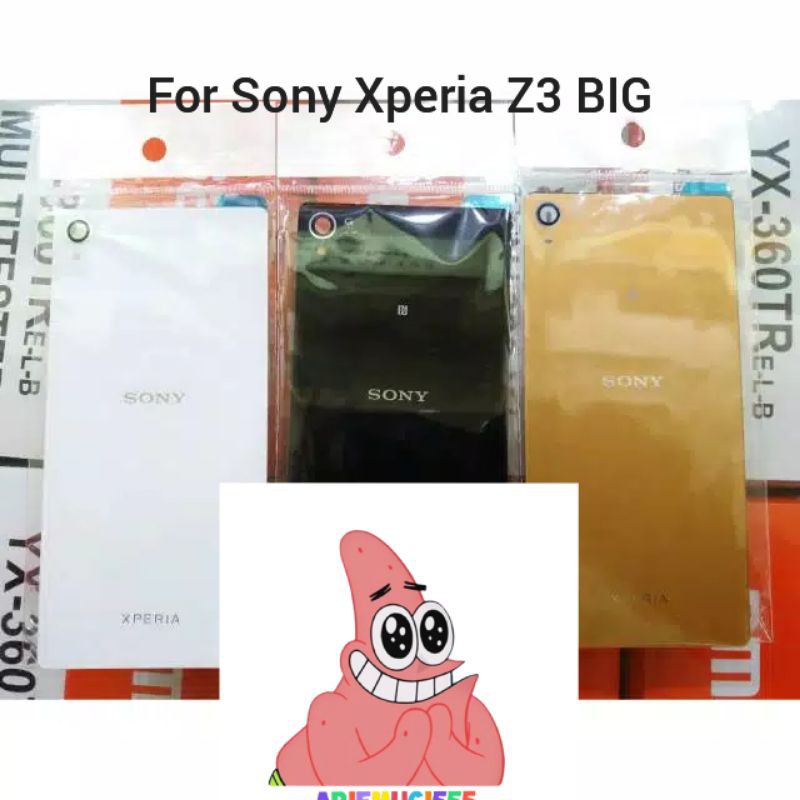 BACKDOR CESING SONY XPERIA Z3 BIG TUTUPAN BELAKANG BATERAI