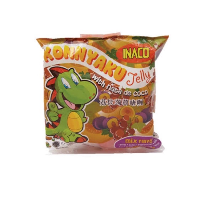 

INACO MINI KONNYAKU JELLY ISI 12 180G