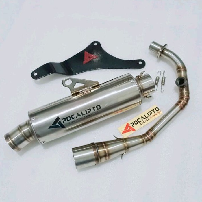 Knalpot vespa matic racing Sprint 150 Iget non Iget Primavera 3V S 125/150 LX 125/150