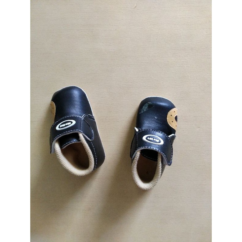 Piyama Setelan baju celana baby lengkap sepatu bayi warna blue