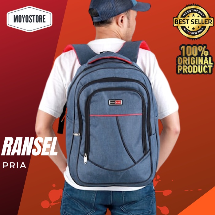 Tas Ransel Pria - Tas Punggung Pria Tas Formal Pria Tas Laptop Tas Kerja Pria Tas Kuliah Tas Sekolah