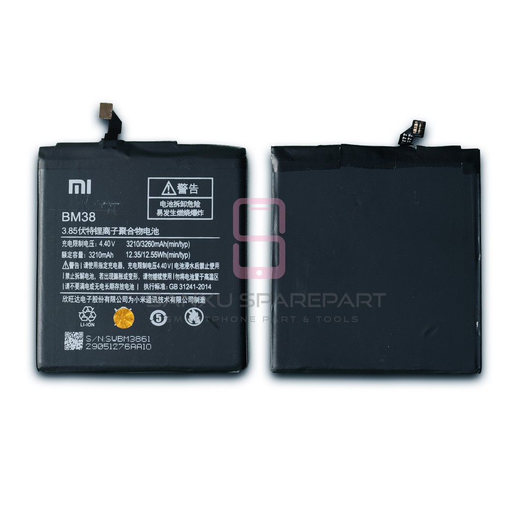 BATERAI BATRE XIAOMI MI4S / BM38