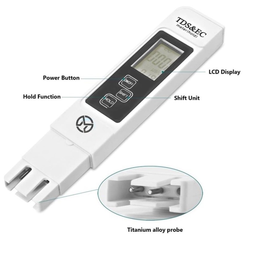 TDS Dan EC Meter Alat Pengukur Pada Hidroponik Tds &amp; EC Meter