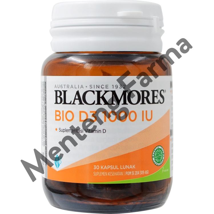 Blackmores Bio D3 1000 IU 30 Kapsul - Suplementasi Vitamin D