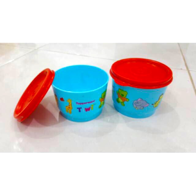 Tiwi snack cup tupperware tempat snack anak (per pcs/125ml)