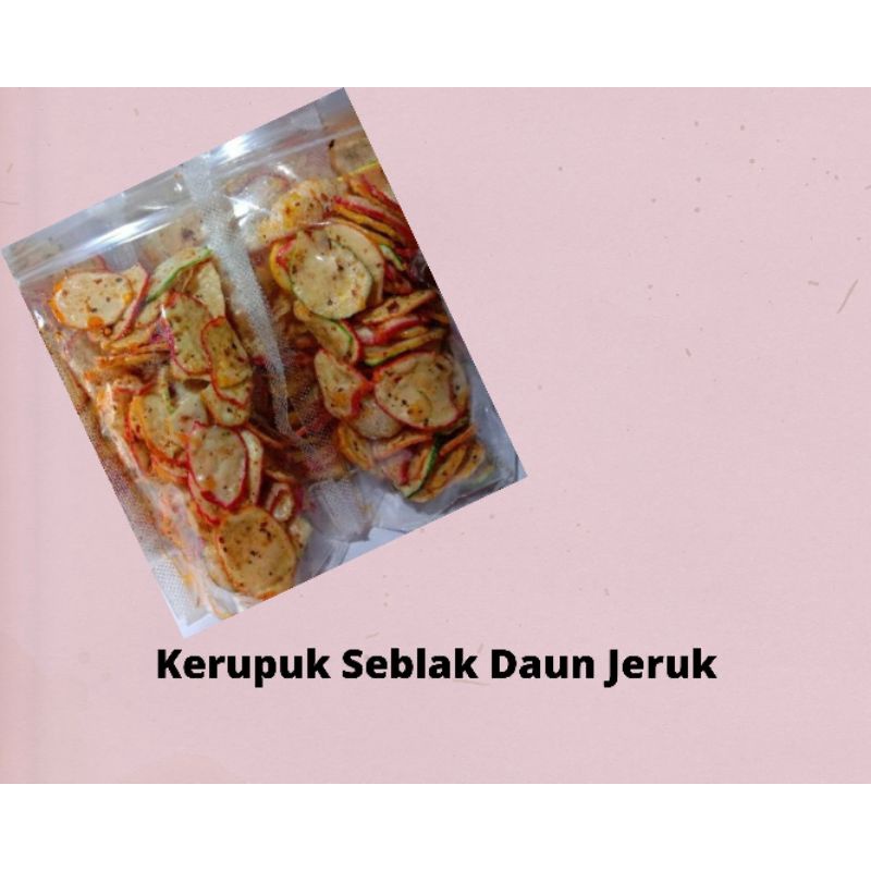

Kerupuk Seblak Daun Jeruk