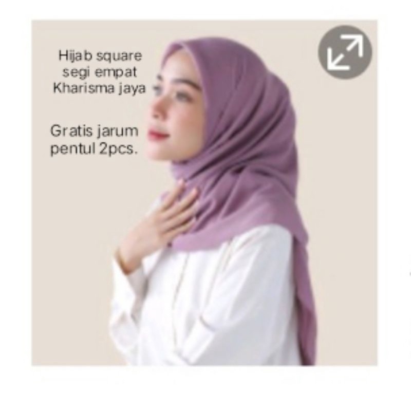 hijab square segi empat kharisma jaya..115cm*115cm.