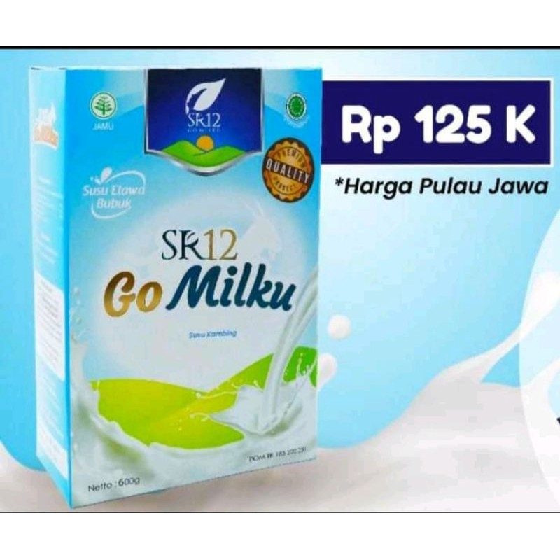 

Susu kambing etawa Gomilku SR12 600gram