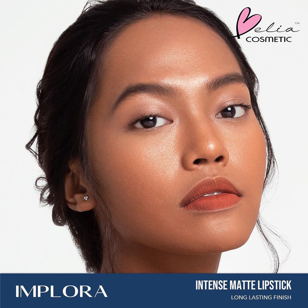 ❤ BELIA ❤ Implora (✔️BPOM) Intense Matte Lipstick Long Lasting Finish | lipstik mate implora