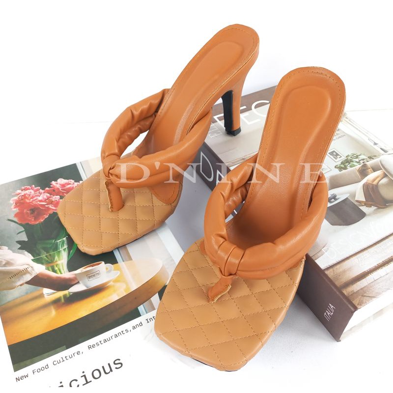 Sandal Wanita Sandal heels jepit busa empuk RD 03