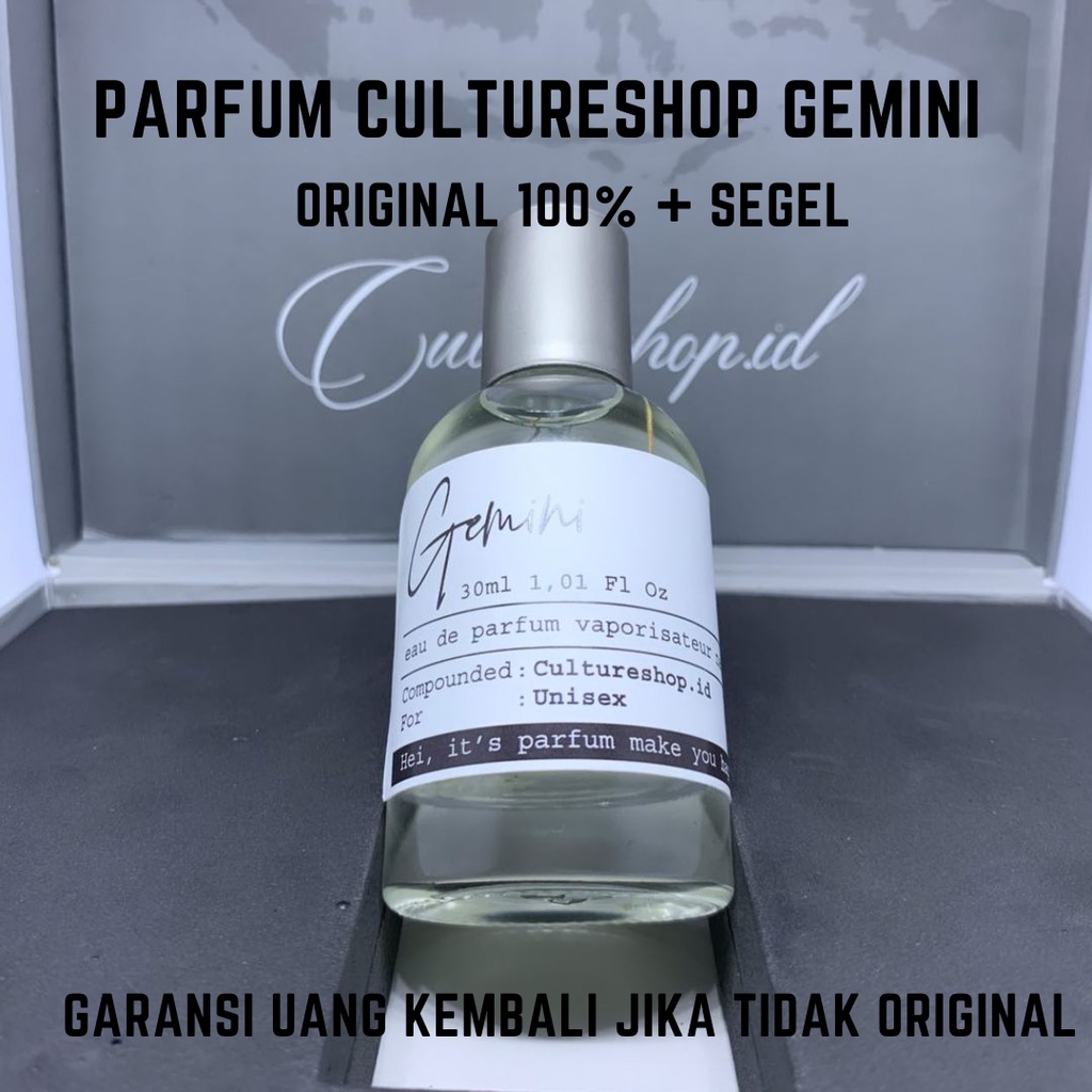 Parfum Cultureshop Capricorn / Sagitarius / Scorpio / Libra / Virgo / Leo / Cancer / Taurus / Gemini / Aries / Pisces / Aquarius / 2022 / 2023 [ORIGINAL + SEGEL]