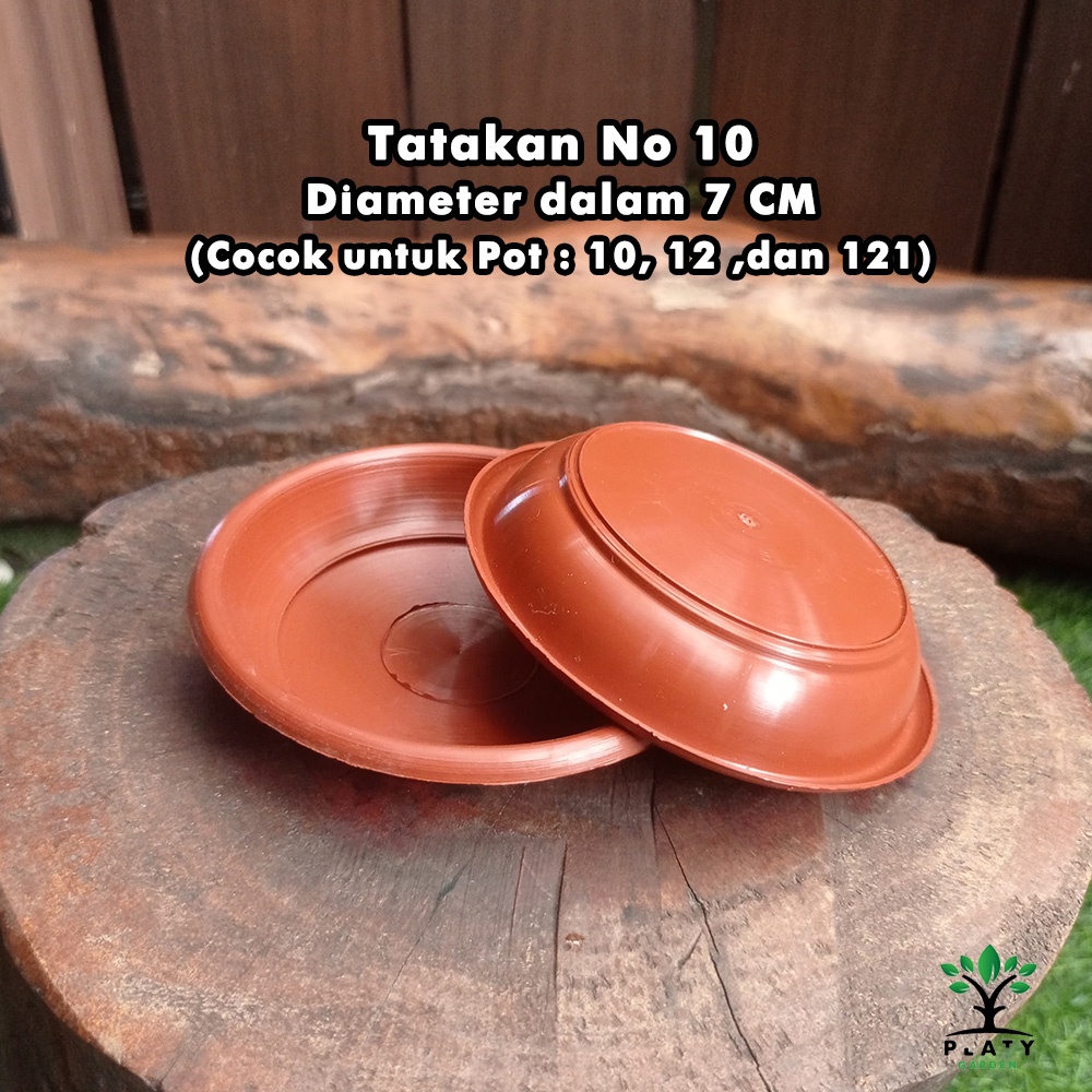 Tatakan Pot Terracotta/Coklat No 10, 12, 14, 16, 18