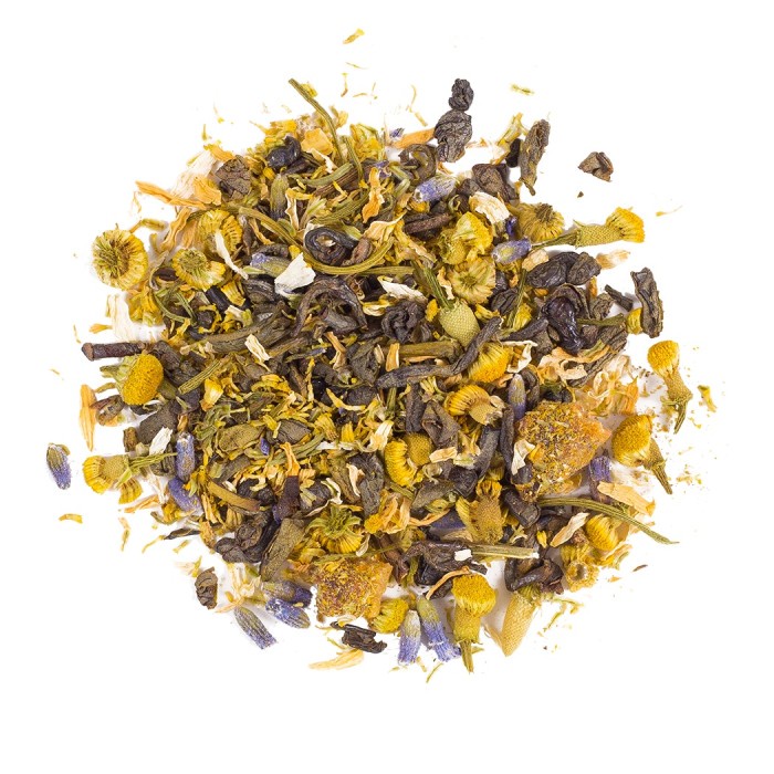 

Teh-Daun- Chamomile Lavender | Mini Tin | Haveltea | Floral Green Tea - Loose Leaf 15G -Daun-Teh 800