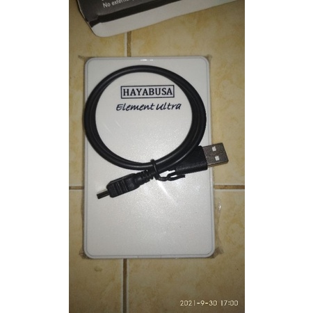 casing hdd hardisk eksternal Hayabusa external HDD case plus softcase kabel usb