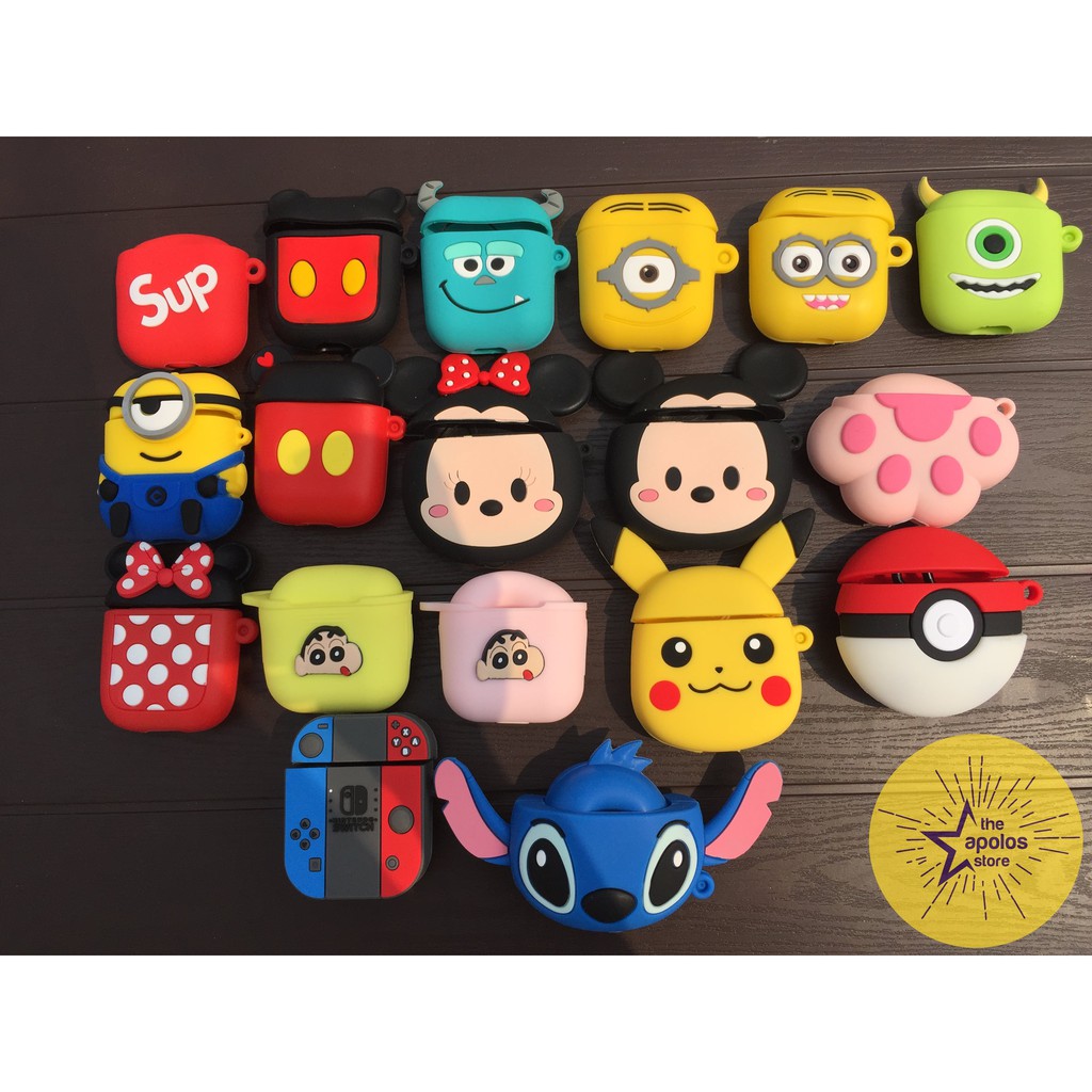 Case Airpods i12 Gen 2 Pro Lucu Karakter Inpods 12 1 2 Nintendo Cartoon