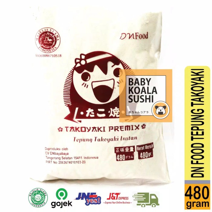

b011tee Tepung Takoyaki Premix Instan 200 Gram Da01D100