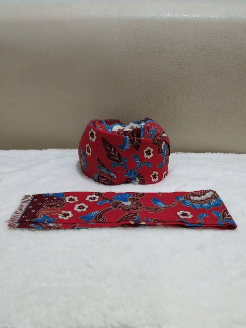 Blankon Abang Jakarta / Blankon Betawi abang jakarta ukuran Dewasa