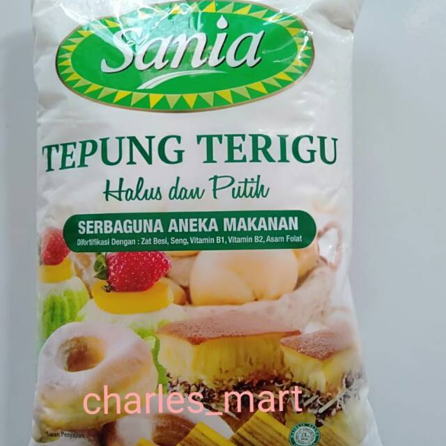 Jual Tepung Terigu SANIA (Protein Sedang) | Shopee Indonesia