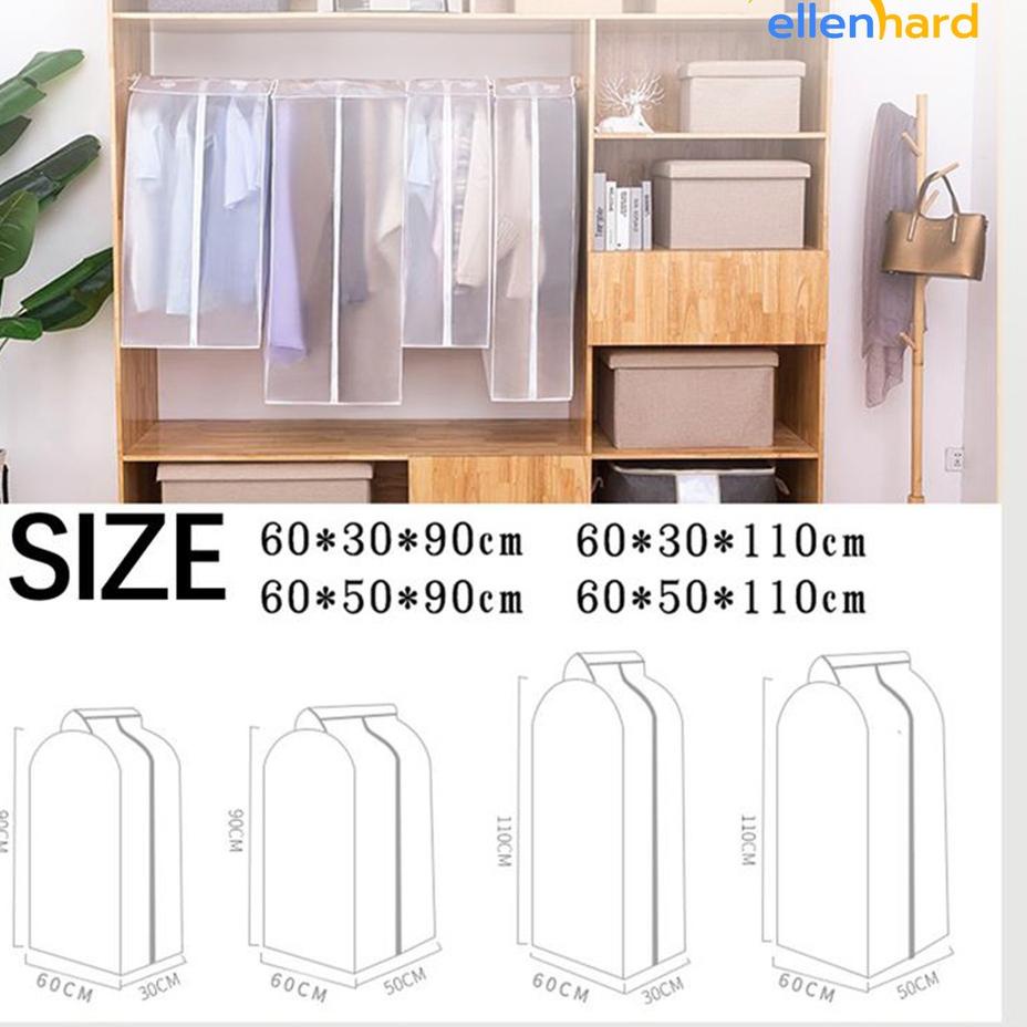TERBARU  Cover Baju Gantung Baju Plastik Pelindung Baju Jas Penutup Gantungan Baju Gamis Dust Cover