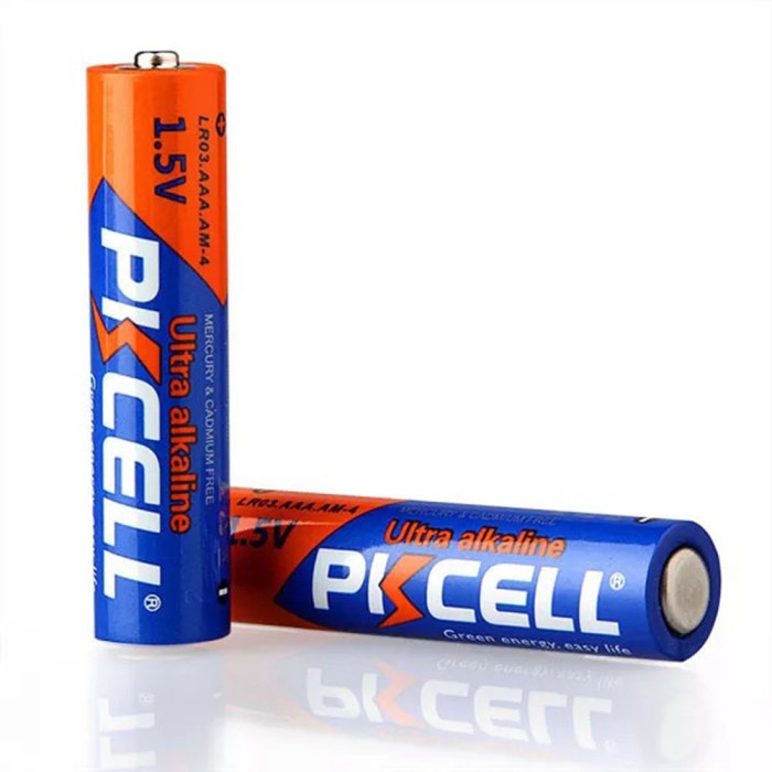 Baterai AAA 2 Pcs PKCELL LR03 1.5VUltra Alkaline Battery