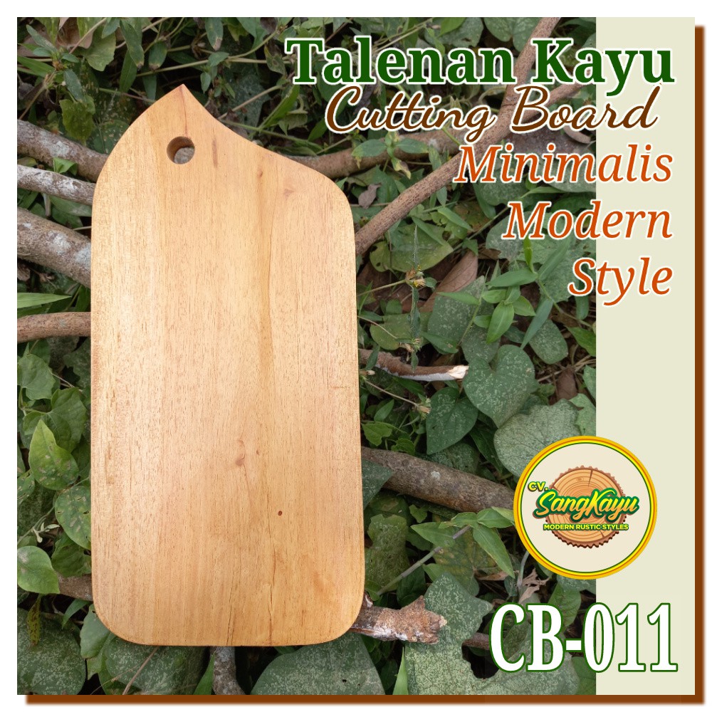 Talenan 30x15cm 011 talenan kayu modern Cutting Board Chopping board