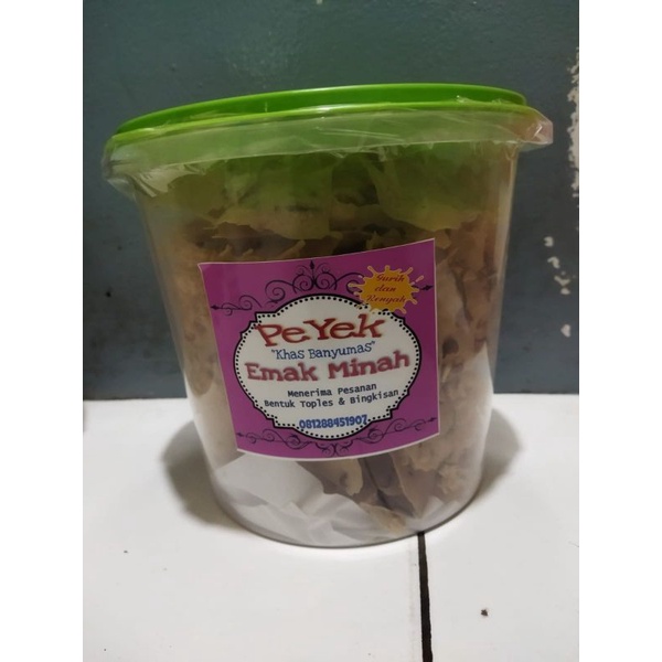 

Peyek Kacang/Rebon