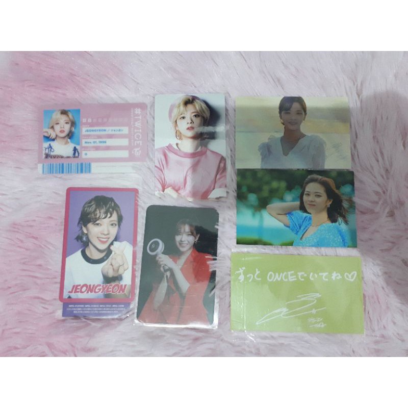 Jeongyeon Photocard Japan, Candy Bong Z