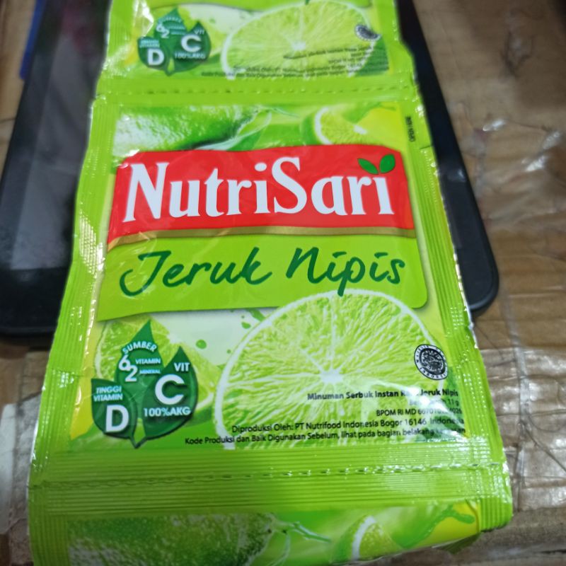 

Nutrisari Rasa Jeruk Nipis 11g