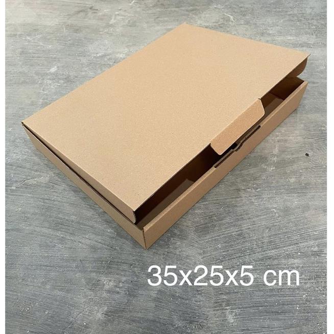 

(10Pcs) Kardus Uk 35X25X5 Cm -- Box Die Cut Dan Easy Usage--