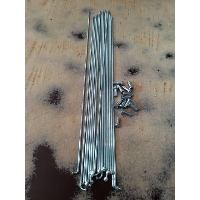 Jari jari sepeda 24 / Ruji sepeda ukuran 24