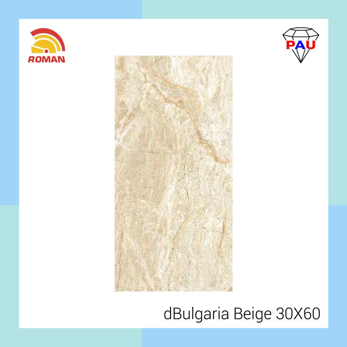 Jual Keramik Dinding ROMAN 30x60 DBulgaria - W63416R Beige | Shopee ...