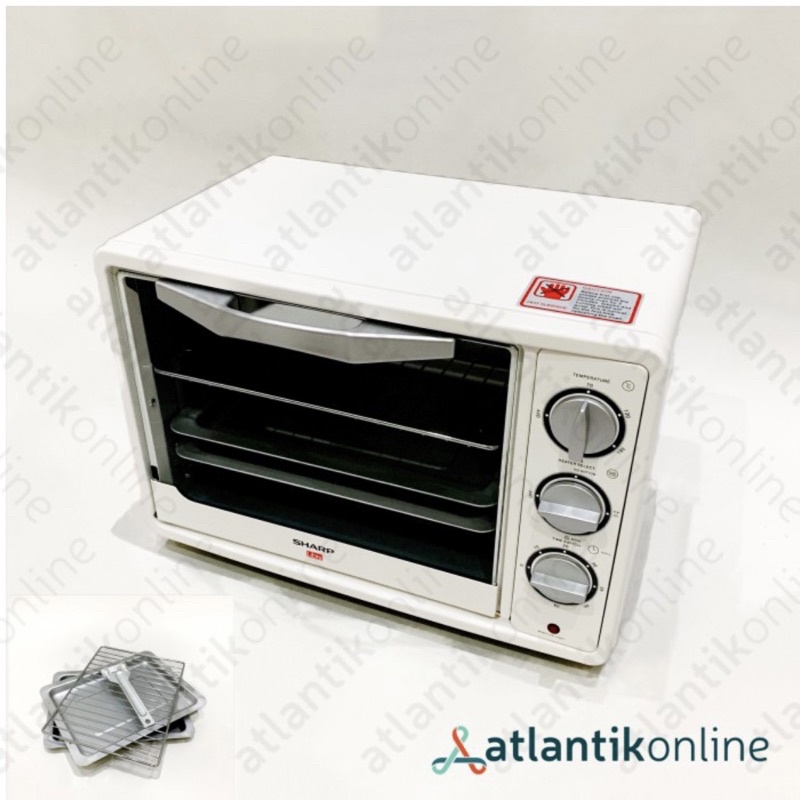 Electric oven listrik 18 Liter SHARP EO18LW EO 18 LW EO-18L(W)