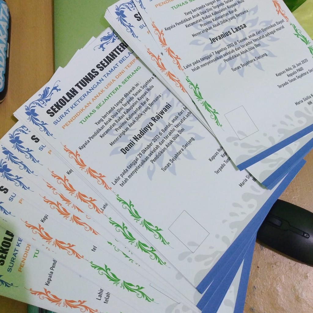 

cetak sertifikat print sertifikat