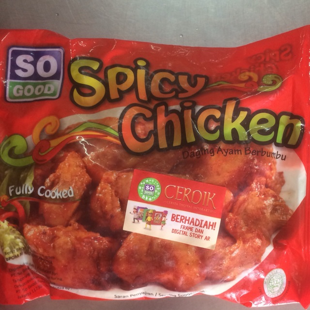 

Sogood spicy chicken 400 gr