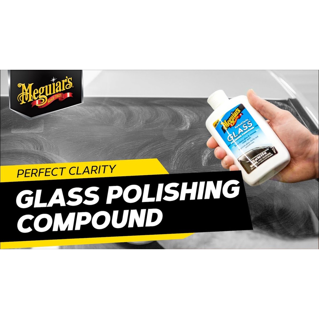 MEGUIARS PERFECT CLARITY Glass Compound 50ml REPACK Pembersih Jamur Kaca Kerak MURAH