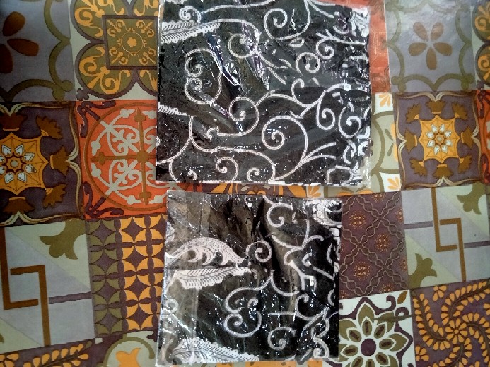 [oryginal]batik Couple Keluarga Sania Ruffle Ori Ndoro Jowi Dnt Motif Termurah Di Shopee