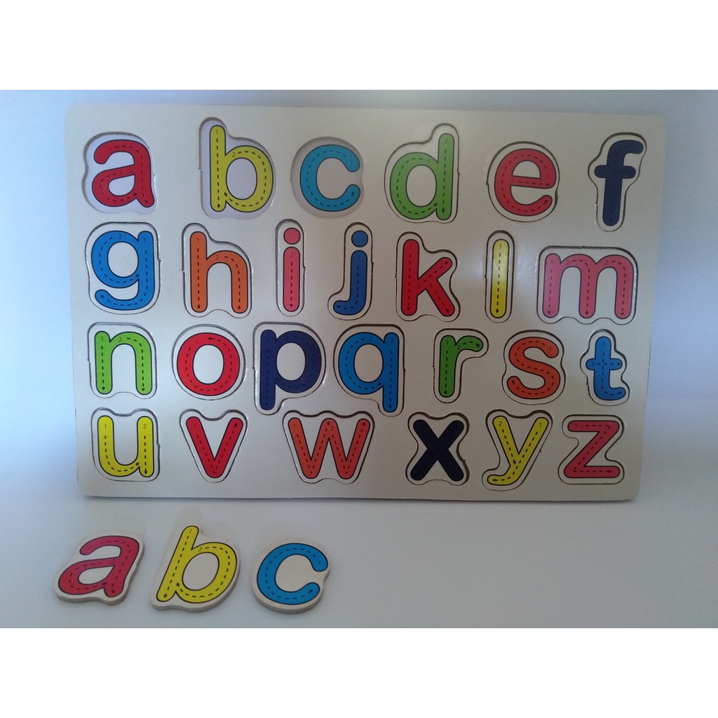 Puzzle kayu Mainan edukasi
