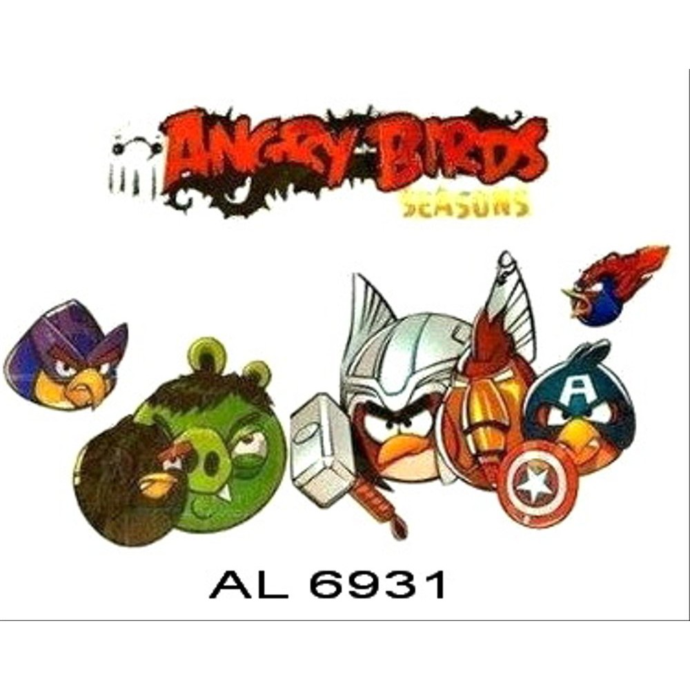 WALLSTICKER STIKER DINDING A 526 ANGRY BIRD SEASON WALSTIKER STICKER DEKORASI
