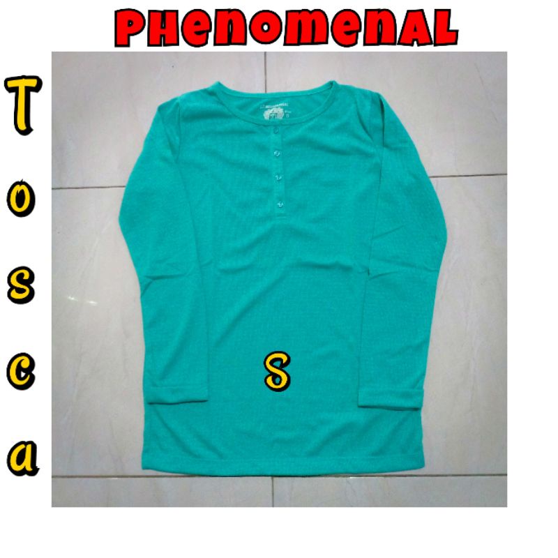 PHENOMENAL POLOS dan SALUR  Phenomenal Lengan Panjang