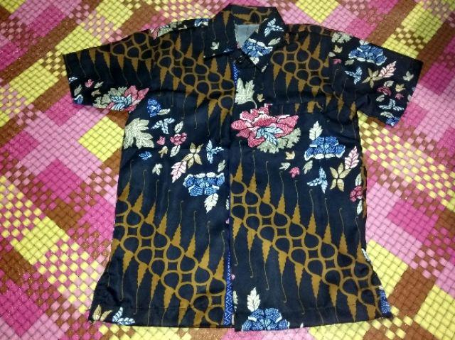 Couple Family Novianty Rok Instan Plisket Jumbo Kombi Kemeja Batik Ayah Dan Anak