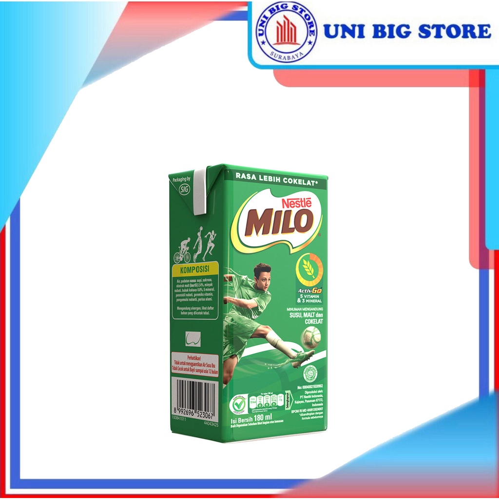 

Nestle MILO UHT Activ Go 180 ml Susu