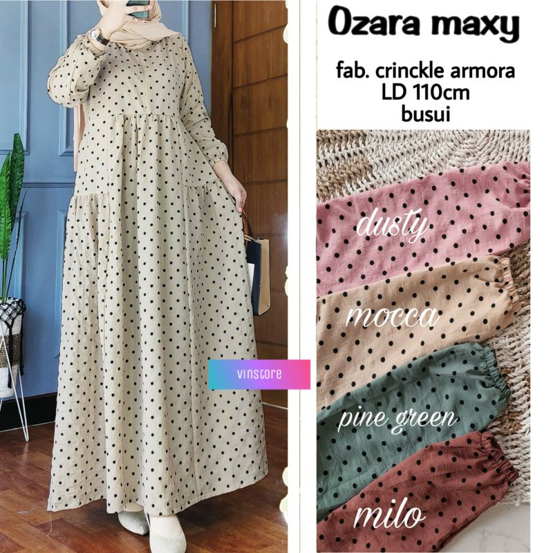 BAJU GAMIS OZARA MAXY ORI BYVINSTORE