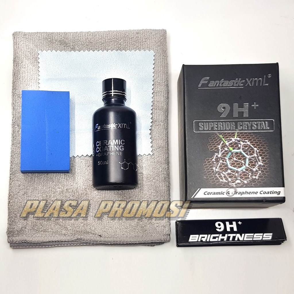 Ceramic Coating Mobil Crystal Diamond Graphene Coating 50ml - 9H+